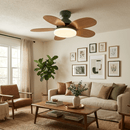 Petal Blade Ceiling Fan Light