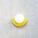 Architectural Half Moon Wall Light
