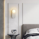 Sculptural Orb Column Wall Light