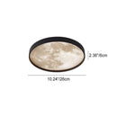 Lunar Disc Halo Ceiling Light