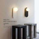 Sculptural Orb Column Wall Light
