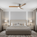 Isben Wooden Ceiling Fan Light