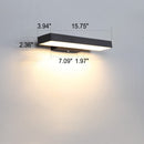 Rectilinear Beam Outdoor Sconce