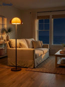 Dome Pull Chain Floor Lamp