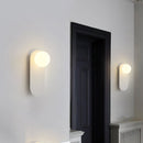 Sculptural Orb Column Wall Light