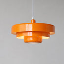 Stacked Disc Halo Pendant Light