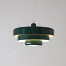Stacked Disc Halo Pendant Light
