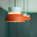 Sculptural Color Block Pendant Light