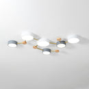 Brass Tri Disc Ceiling Light