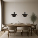 Scandinavian Tiered Pendant Light