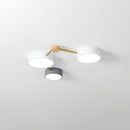 Brass Tri Disc Ceiling Light