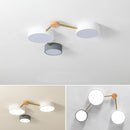 Brass Tri Disc Ceiling Light