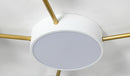 Brass Tri Disc Ceiling Light