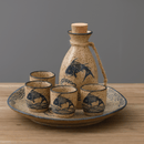 Koi Ceramic Sake Set