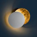 Sculptural Eclipse Disc Wall Light