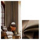 Minimal Pleated Blackout Curtain Panels