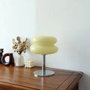 Glossy Disc Form Table Lamp
