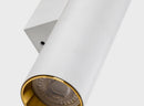 Obsidian Column Halo Wall Light