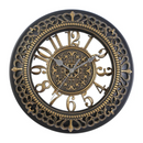 Ornate Vintage Iron Wall Clock