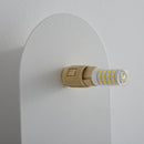Sculptural Orb Column Wall Light