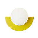Architectural Half Moon Wall Light