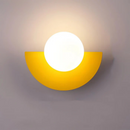 Sculptural Half Moon Wall Light