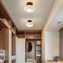 Bauhaus Glass Dome Ceiling Light