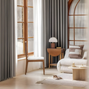 Minimal Pleated Blackout Curtain Panels