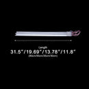 Cascade Tube Outdoor String Lights