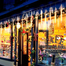 Cascade Tube Outdoor String Lights