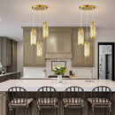 Crystal Cylinder Pendant Lamp