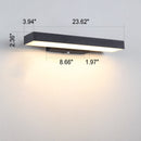 Rectilinear Beam Outdoor Sconce