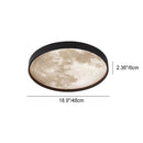 Lunar Disc Halo Ceiling Light