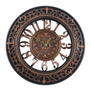 Ornate Vintage Iron Wall Clock