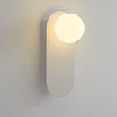 Sculptural Orb Column Wall Light