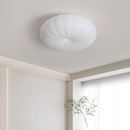 Sculptural Pleated Shell Ceiling Light