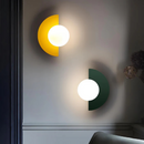 Sculptural Half Moon Wall Light