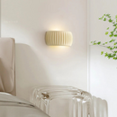 Minimal Ribbed Cylinder Wall Light