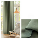 Minimal Pleated Blackout Curtain Panels