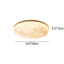Ambient Lunar Disc Ceiling Light