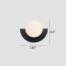 Architectural Half Moon Wall Light