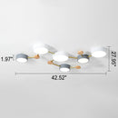 Brass Tri Disc Ceiling Light