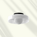 Sculptural Halo Disc Ceiling Light