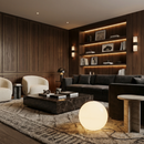Spherical Diffused Floor Lamp