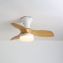 Wood Blade Ceiling Fan Light