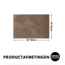 Geometric Wave Form Area Rug