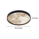 Lunar Disc Halo Ceiling Light