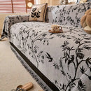 Botanical Jacquard Sofa Cover