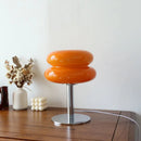 Glossy Disc Form Table Lamp