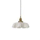 Vintage French Flower Pendant Light